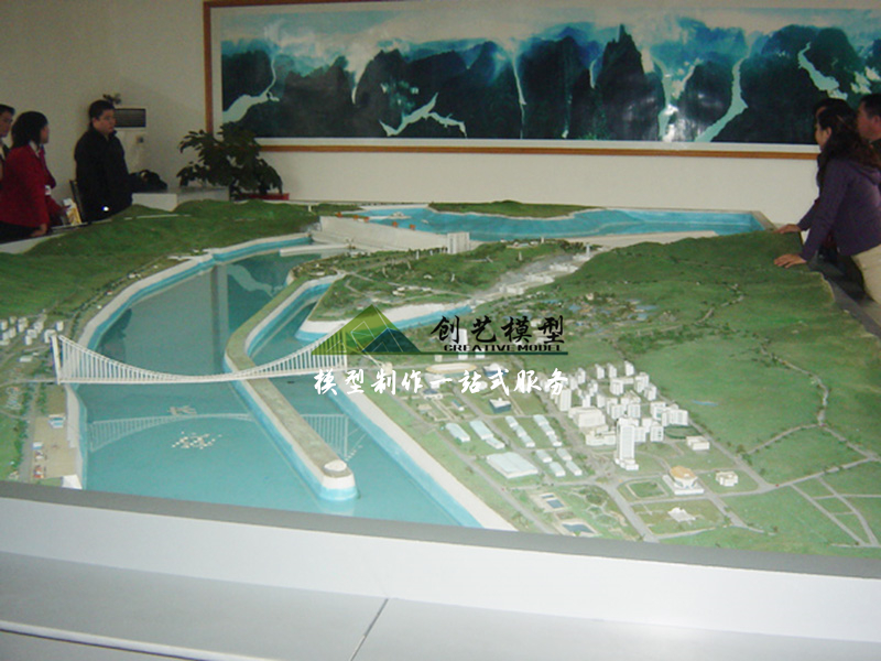 水力发电模型