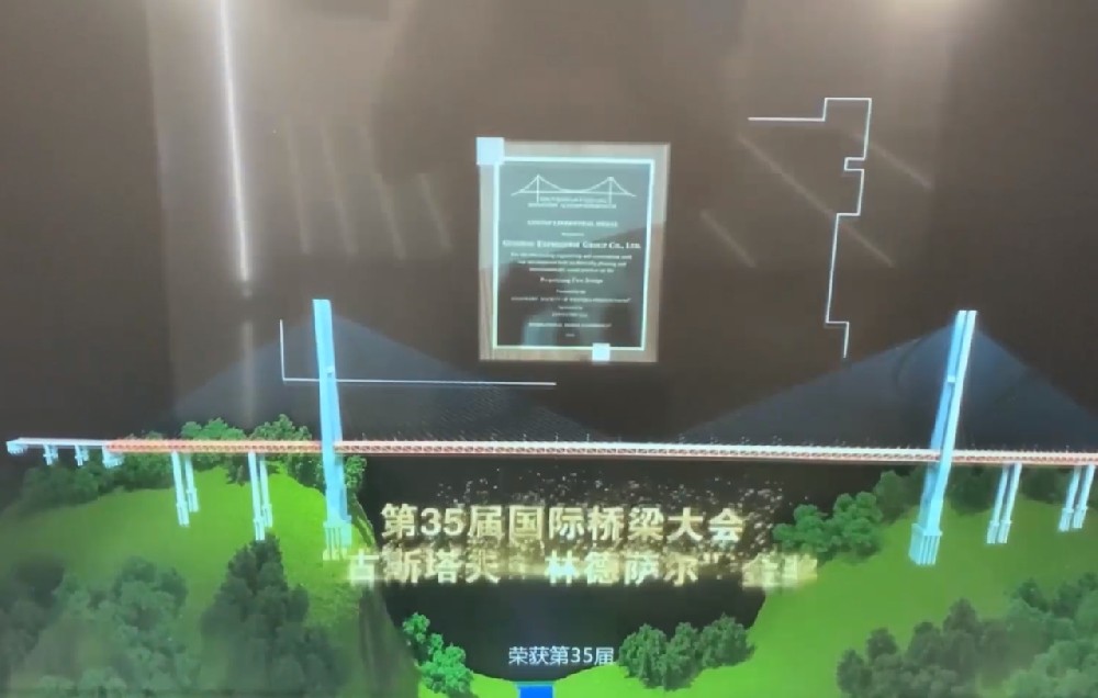 桥梁沙盘全息成像互动展示